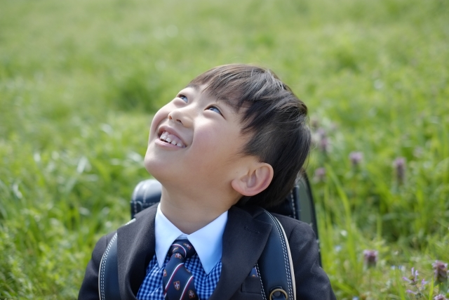 小学生 登校